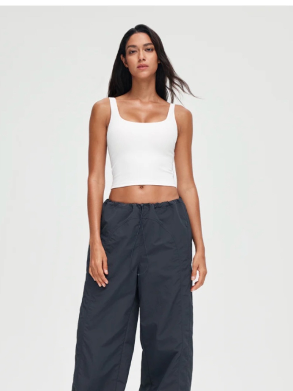 Athena Ribbed longline Tank Top